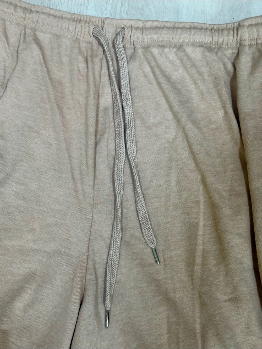 Woman Within - Women’s Casual Lounge Shorts - Taupe and Charcoal (2-Pack) - Picture 2 of 10